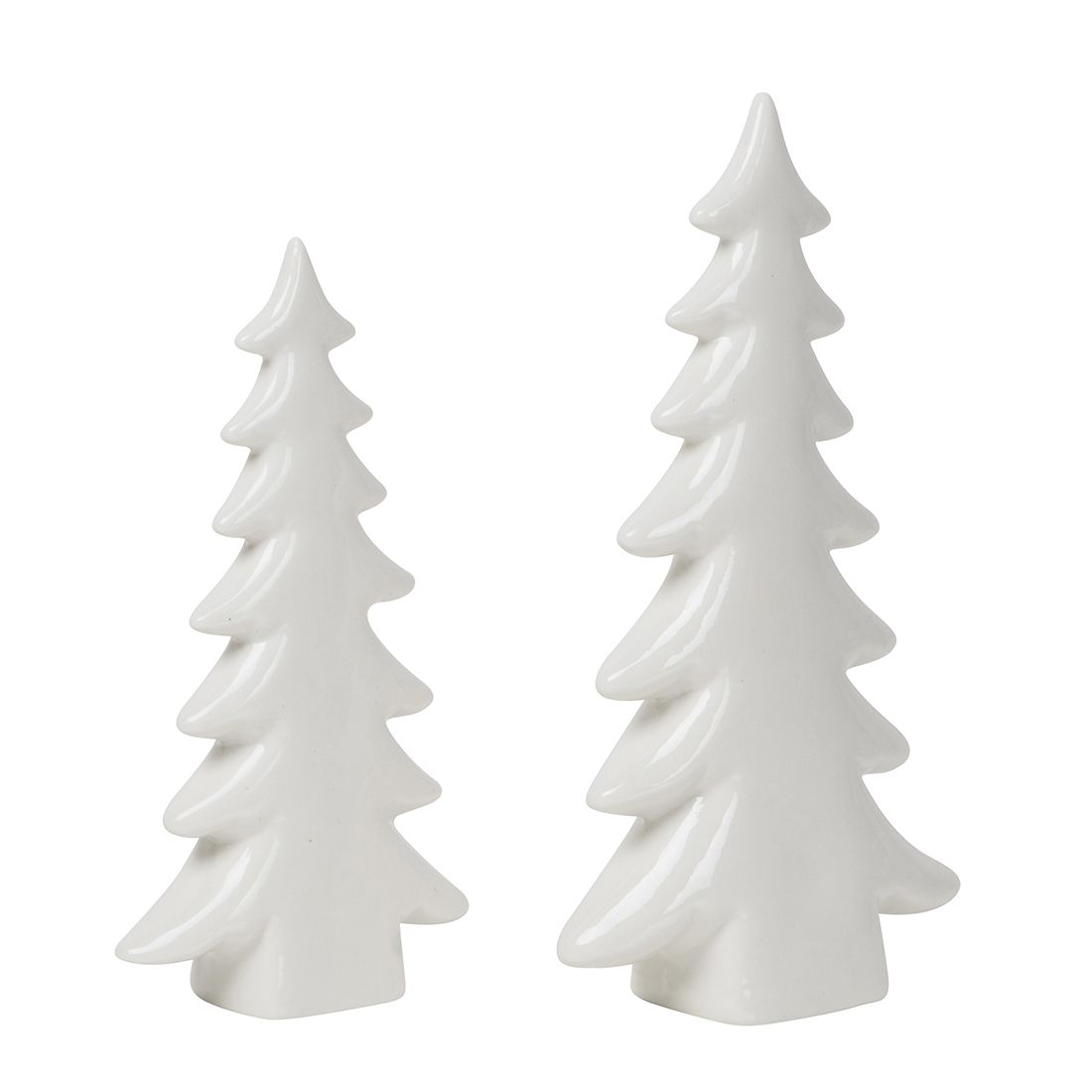 Juletre i keramikk Snow 16,9cm