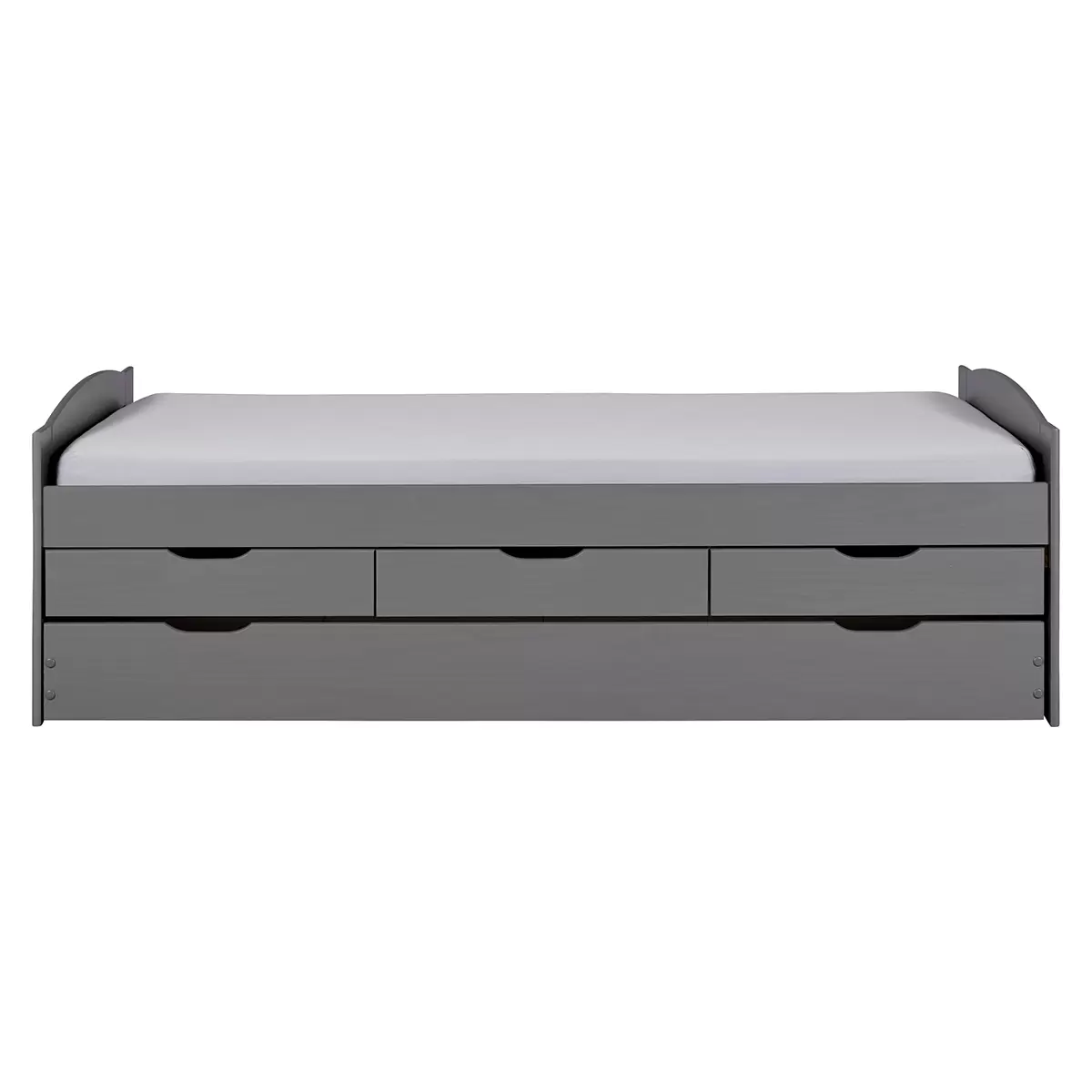 Funktionsbett Lena 90x200 Grau