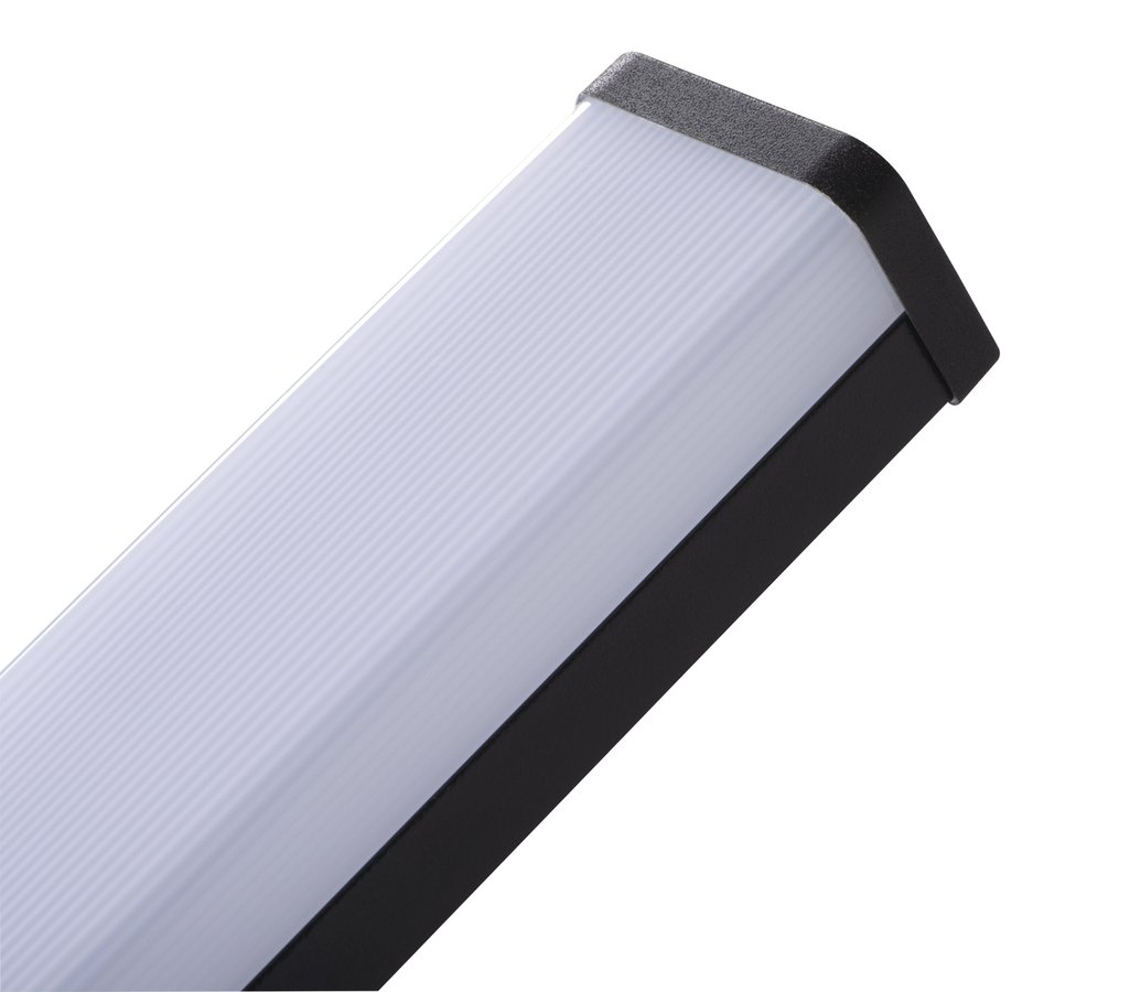 Sapho Asten spiegellamp 40cm zwart
