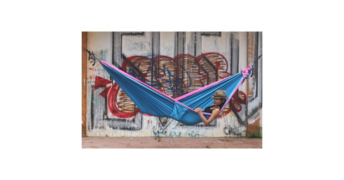 Ticket to the MoonKing Size hangmat Aqua / Pink  (Blauw/roze, TMK1521)