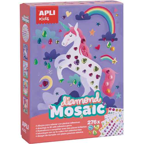 Apli kids knutselset mozaïek - diamanten