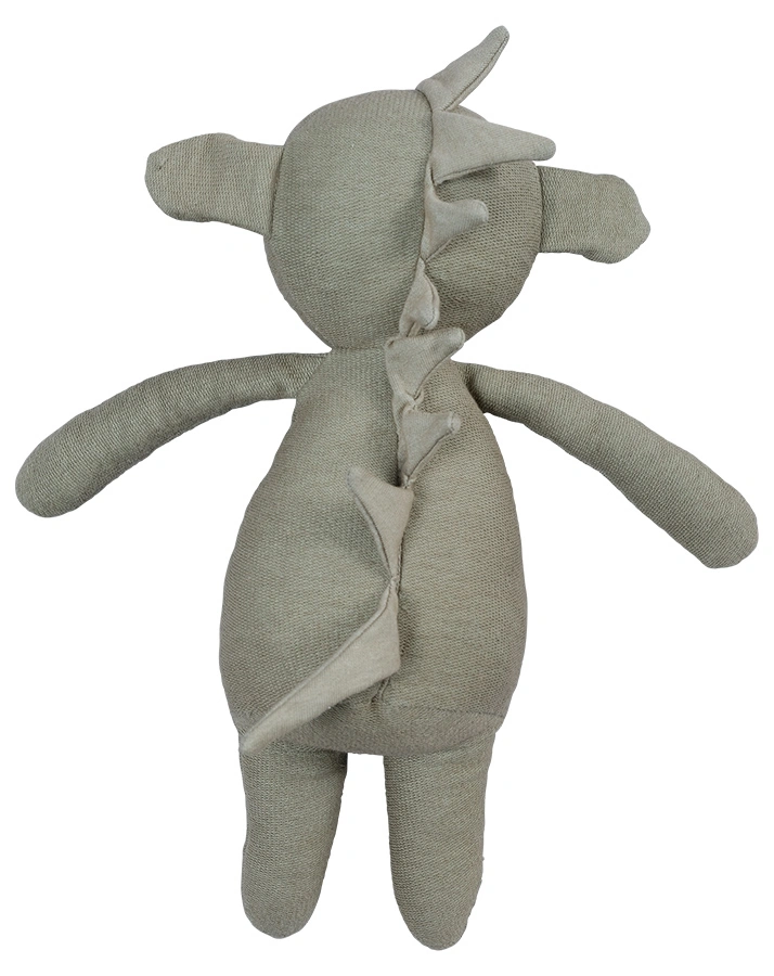 Kuscheltier BUDDY – DRACHE (28 cm) in olive