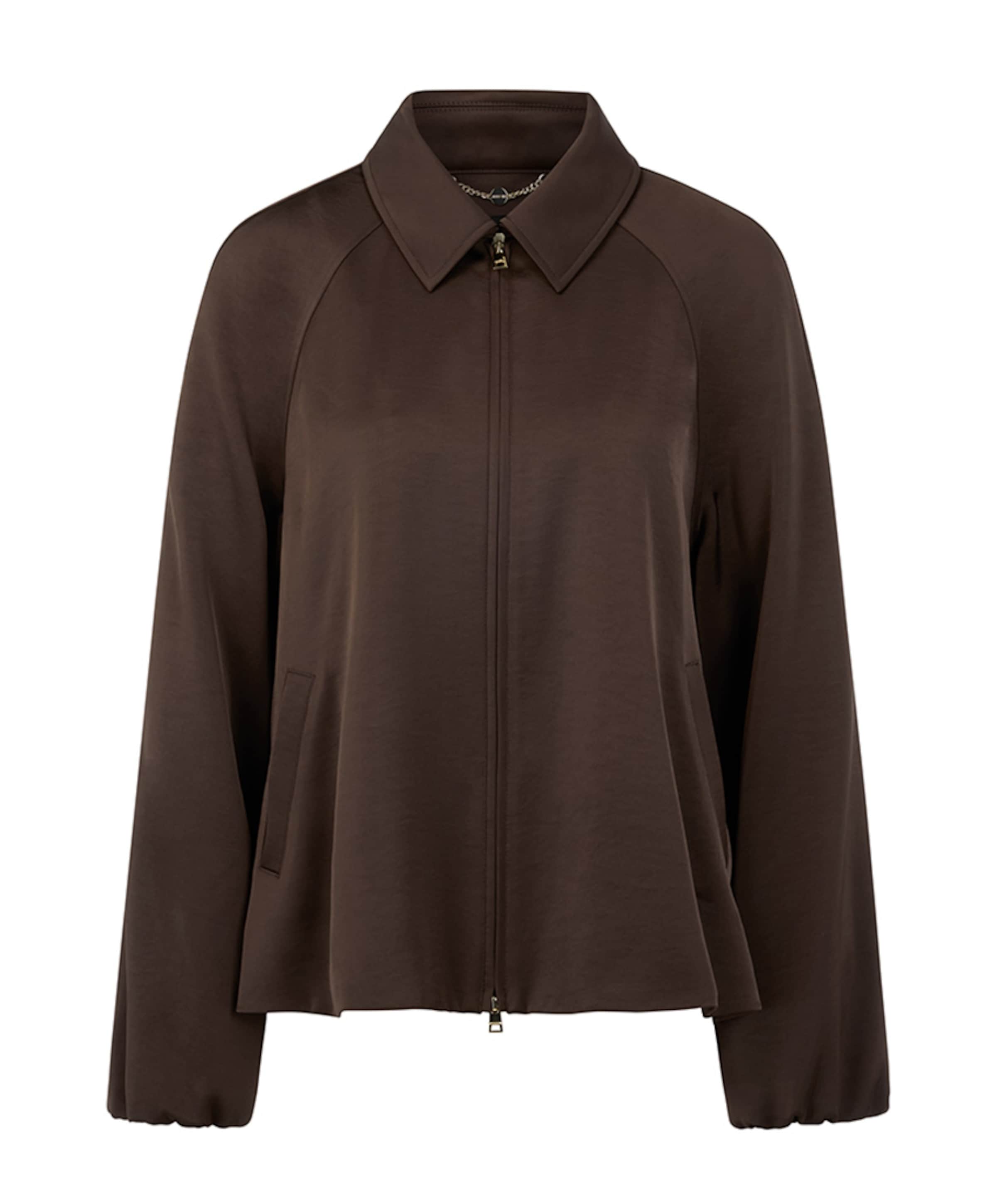 Marc Cain Dames vest bruin