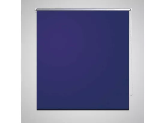 Store enrouleur occultant 140 x 175 cm bleu