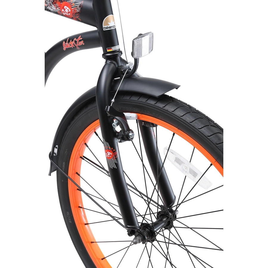 Bikestar Kinderrad 24 Zoll Cruiser schwarz