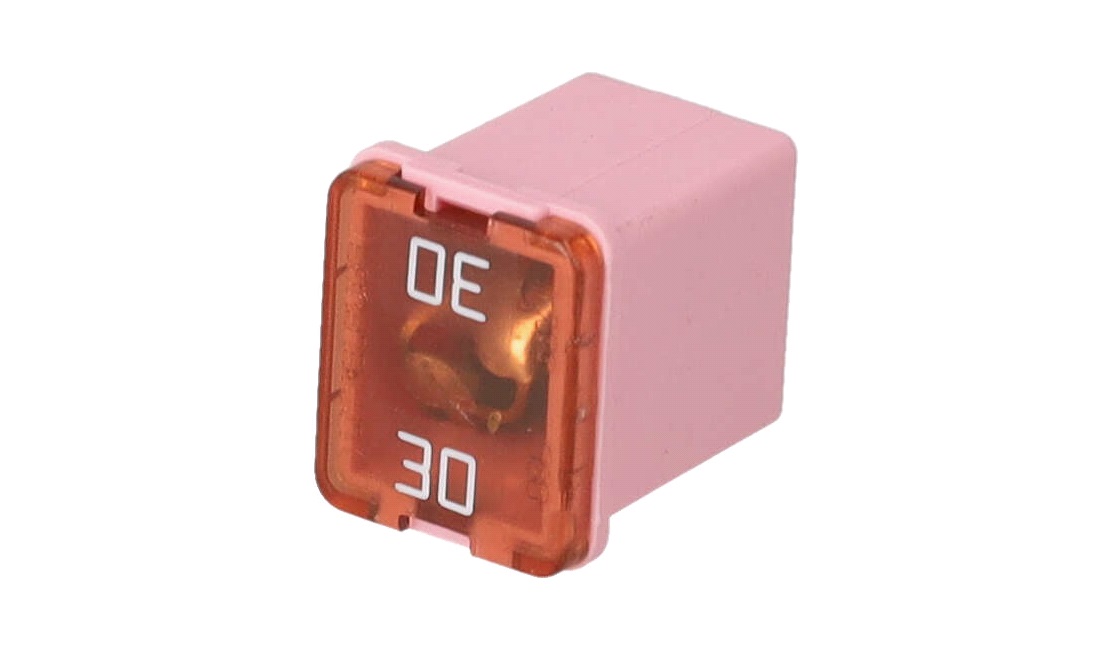 Pal-sikring lav 30A 32V Lyserød L:16mm