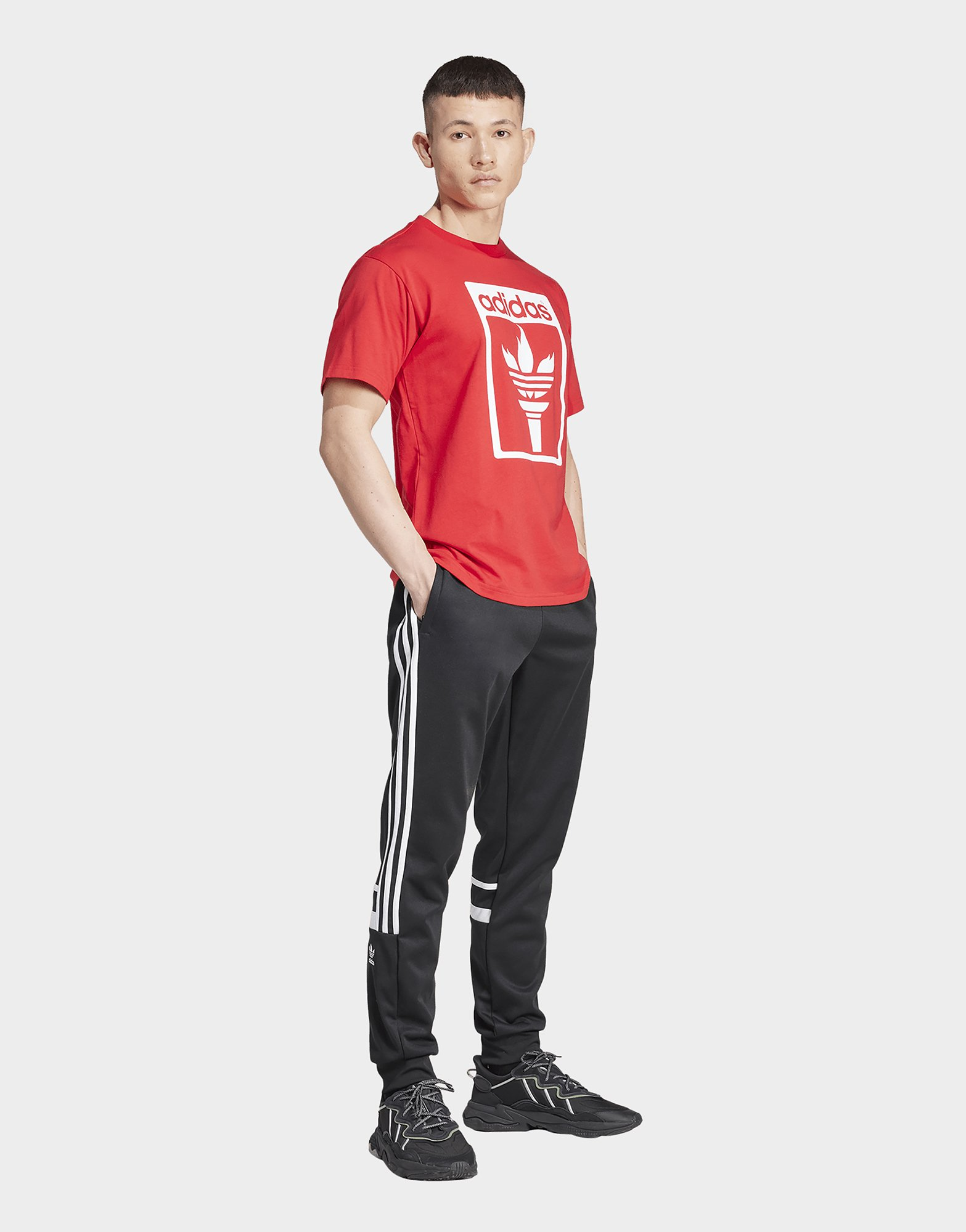 adidas T-shirt Trèfle flambeau
