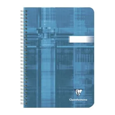 Clairefontaine Spiralbuch mit Doppelspirale DIN A5 14,8x21cm, 90 Blatt, 90g, kariert sortiert