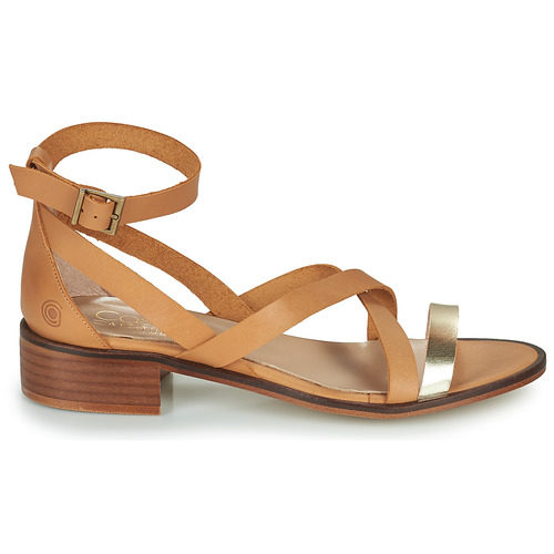 Casual Attitude - COUTIL - Camel / Or