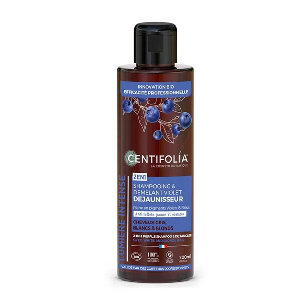 Centifolia Shampoing & Démêlant Déjaunisseur 2-en-1 200ml