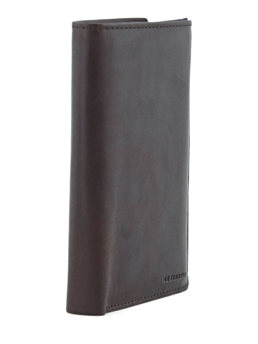 Grand portefeuille vertical zipp Gary cuir LE TANNEUR