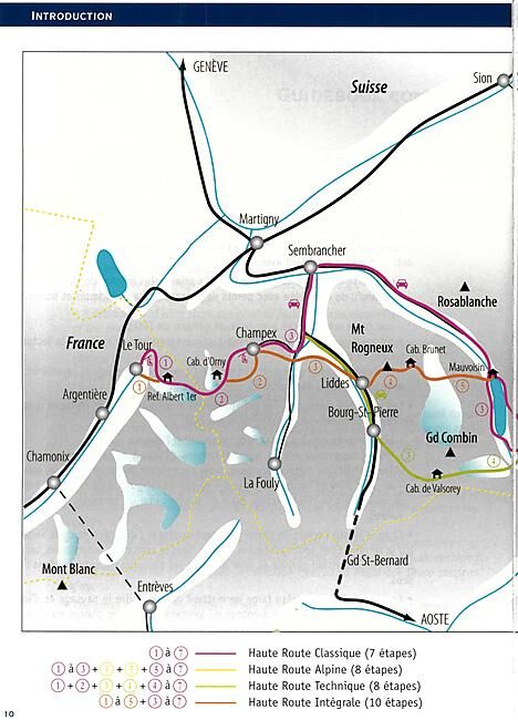 JM EDITIONS - HAUTE ROUTE RANDONNEE GLACIAIRE