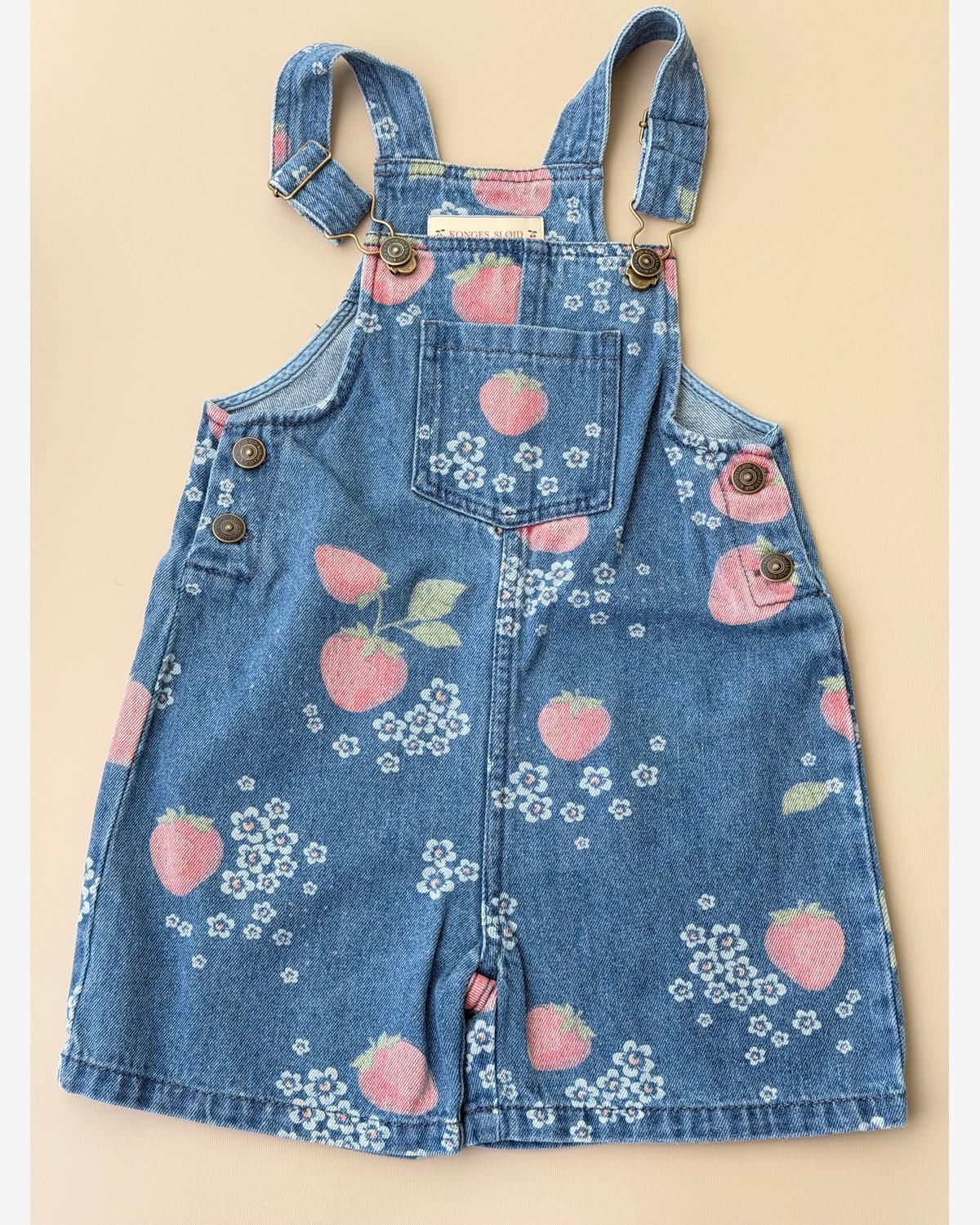 Seleshorts Barn – Denim, 100% Øko Bomull | Magot Overalls GOTS