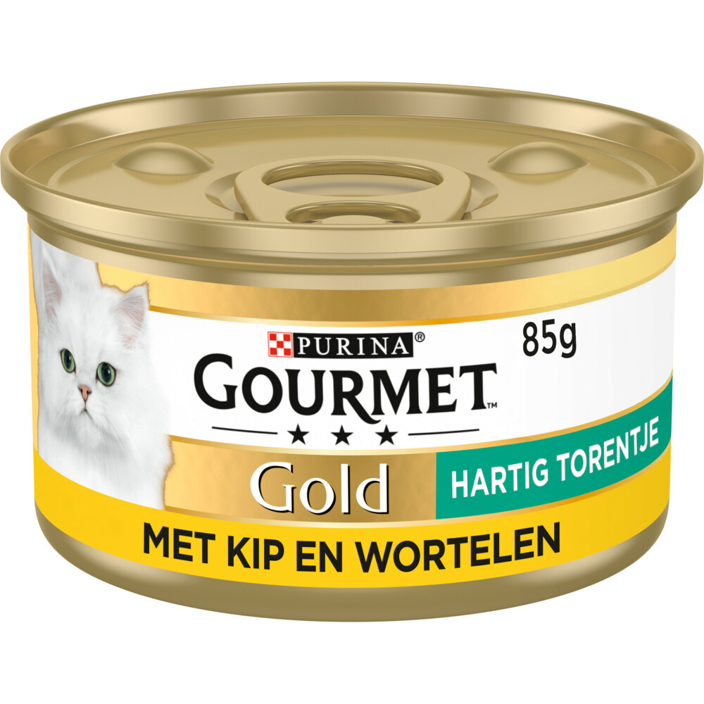 Gourmet Gold Hartig Torentje Kip - Wortel85 gr