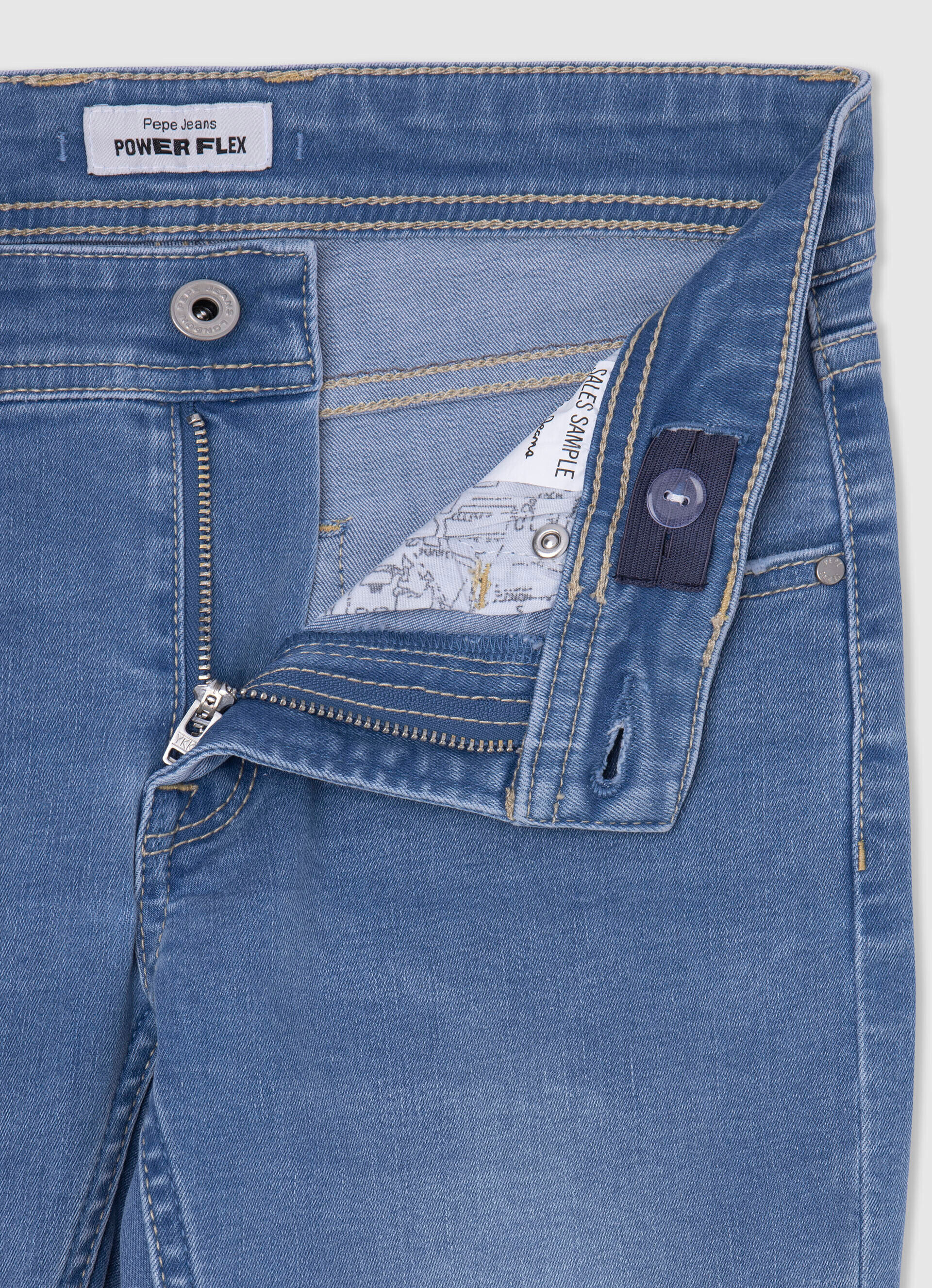 BERMUDA DENIM FIT SLIM - denim