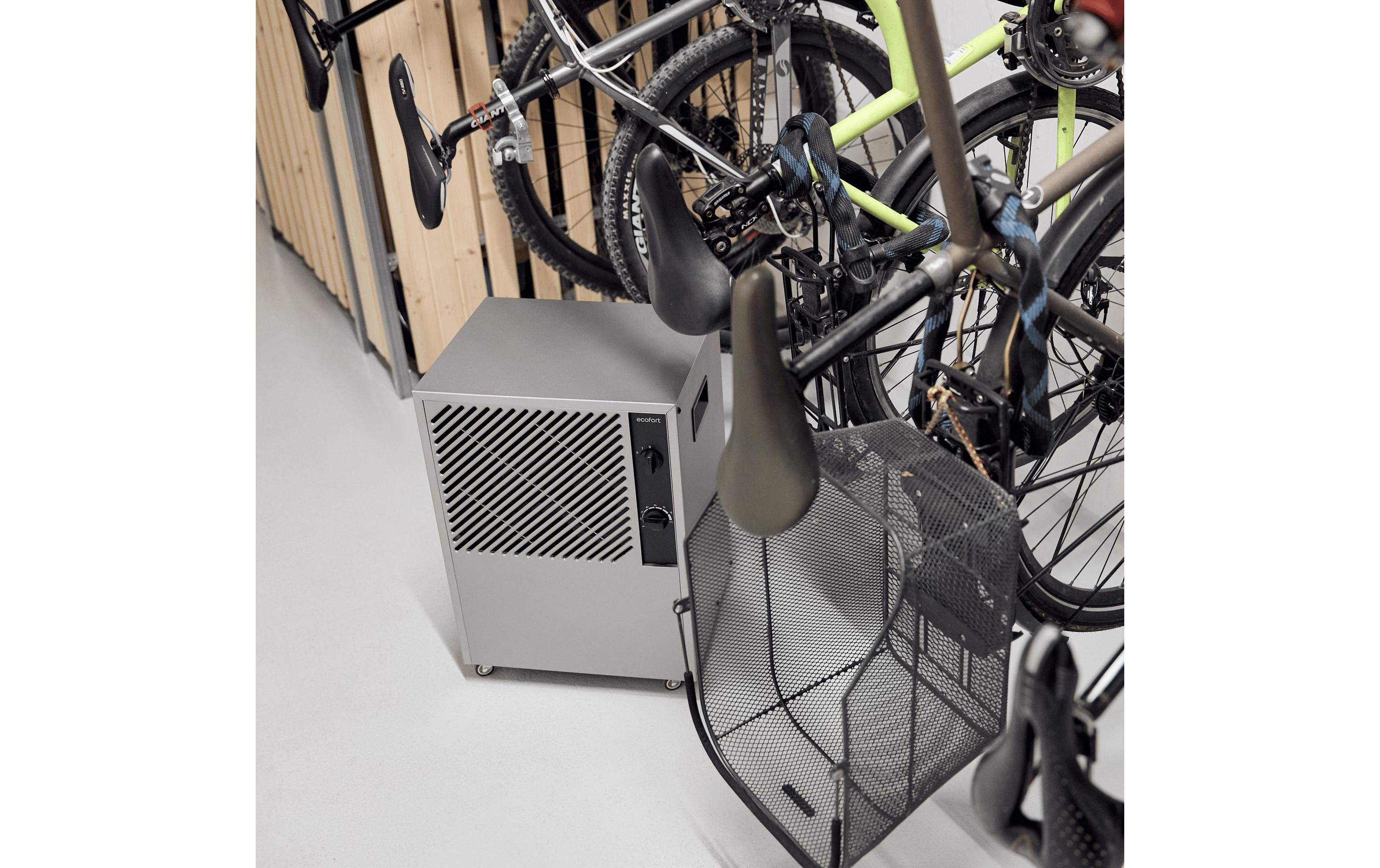 Entfeuchter ecoQ DryAir 25L Task 100 m²<br>Leistungsstarker Luftentfeuchter