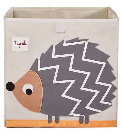 3 Sprouts Aufbewahrungsbox - 33x33x33 - Igel