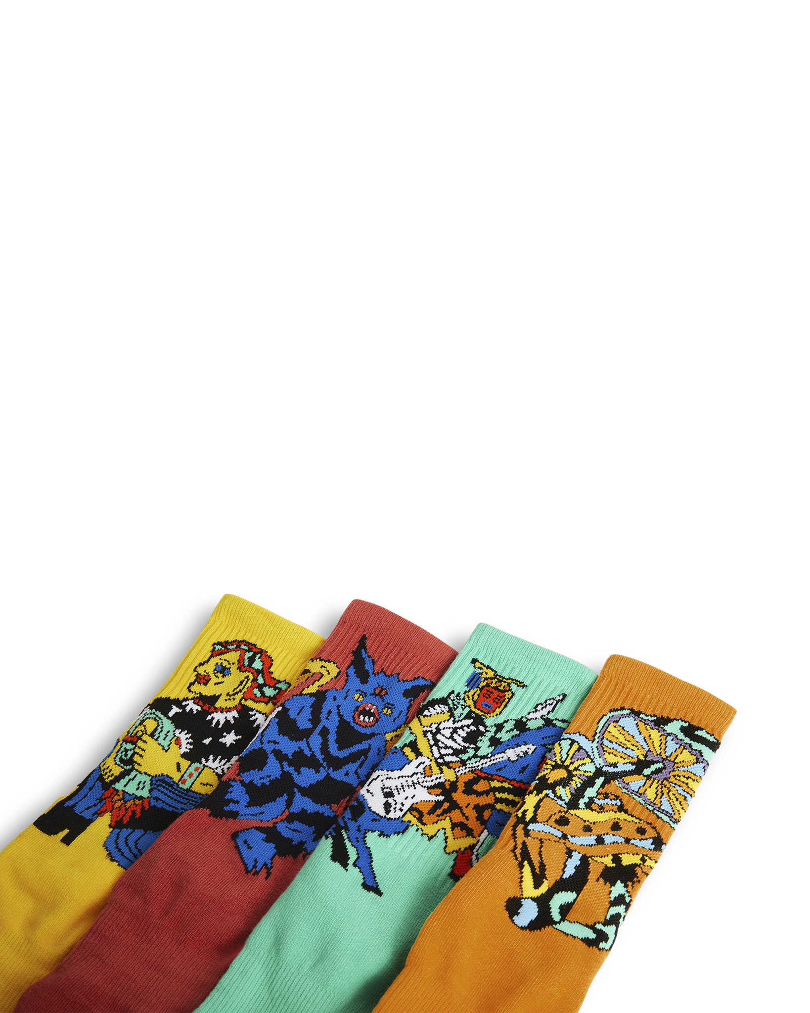 Volcom FA Bob Mollema Sock 4Pack Mint