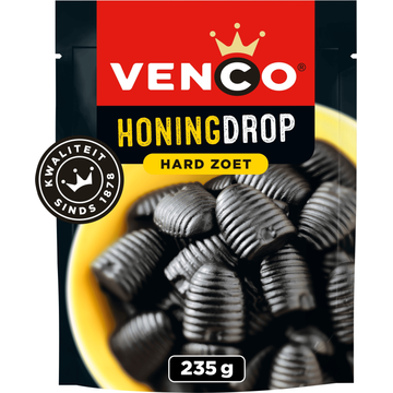 Venco Honingdrop Hard Zoet 235g