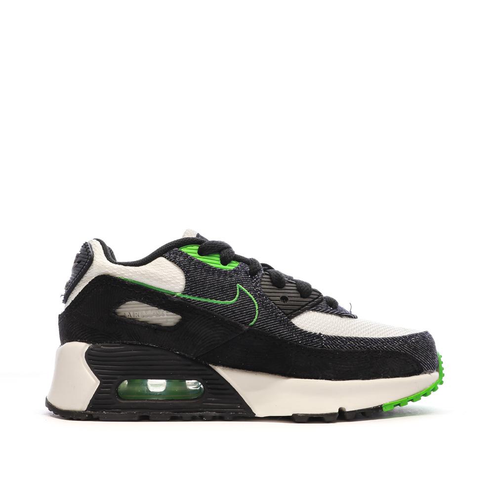 Nike Baskets Gris/Blanc Garçon Nike Air Max 90