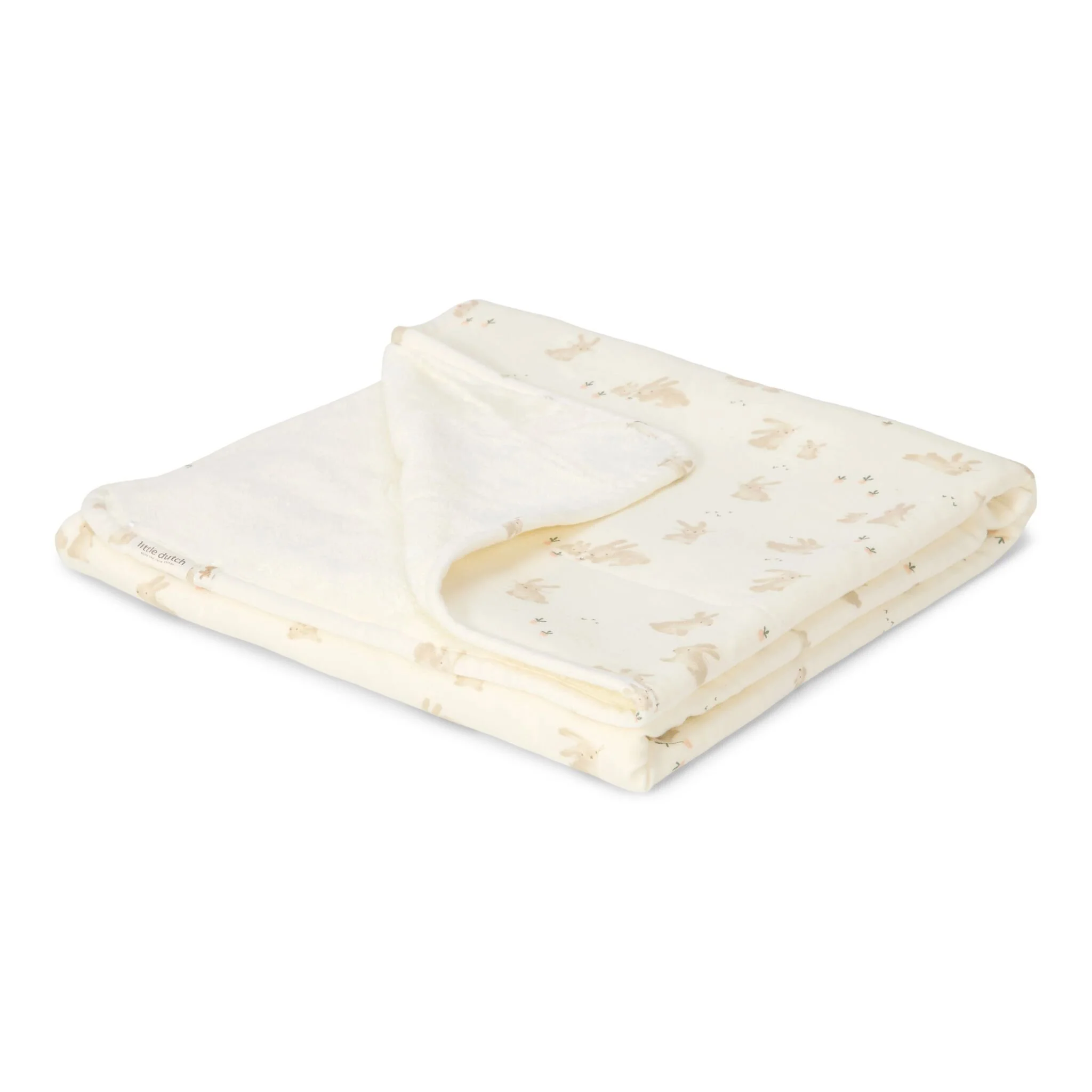 Wiegdeken – Wit – Newborn Naturals – Baby Bunny | Kopen? | Little Dutch