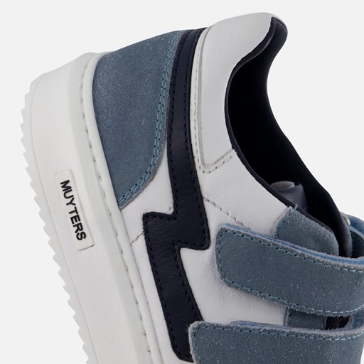 Muyters Sneakers blauw Leer
