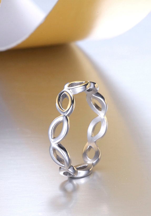 Kingka Fingerring »ORIVA Leaves«