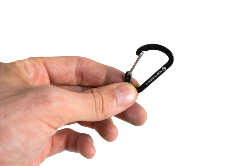 8x Aluminium Accessory Carabiners