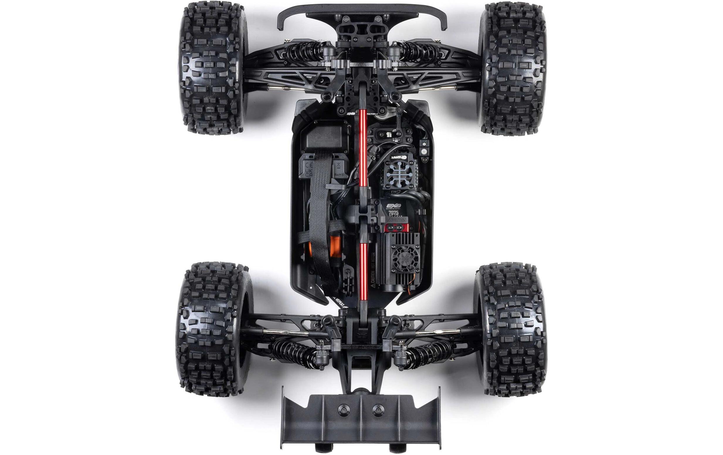 Monster Truck Notorious 6S 4 x 4, Schwarz ARTR, 1:8<br>Brushless Off-Road Stunt-Truck