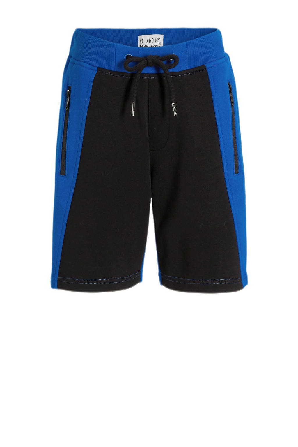 Me & My Monkey short Moos blauw/zwart