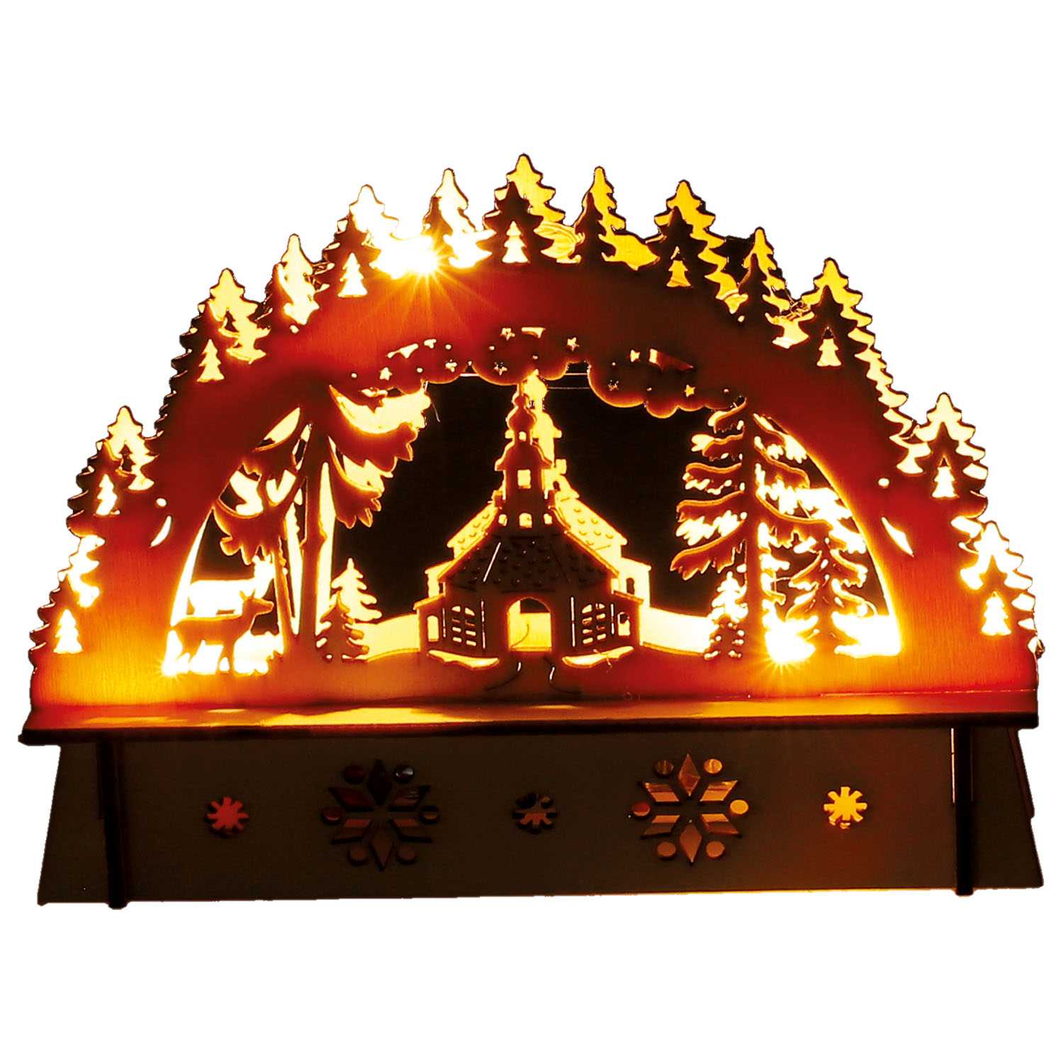 novooo Schwibbogen 5LED mini 15cm