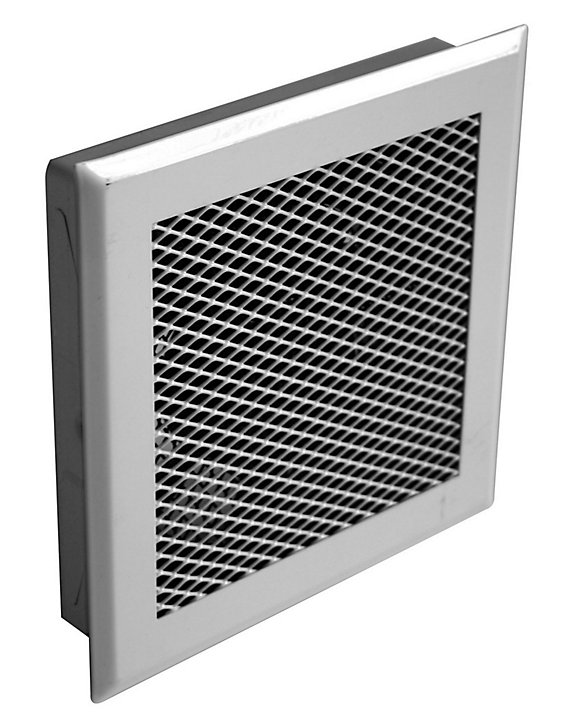 Grille motorisée mono bouche blanc DMO