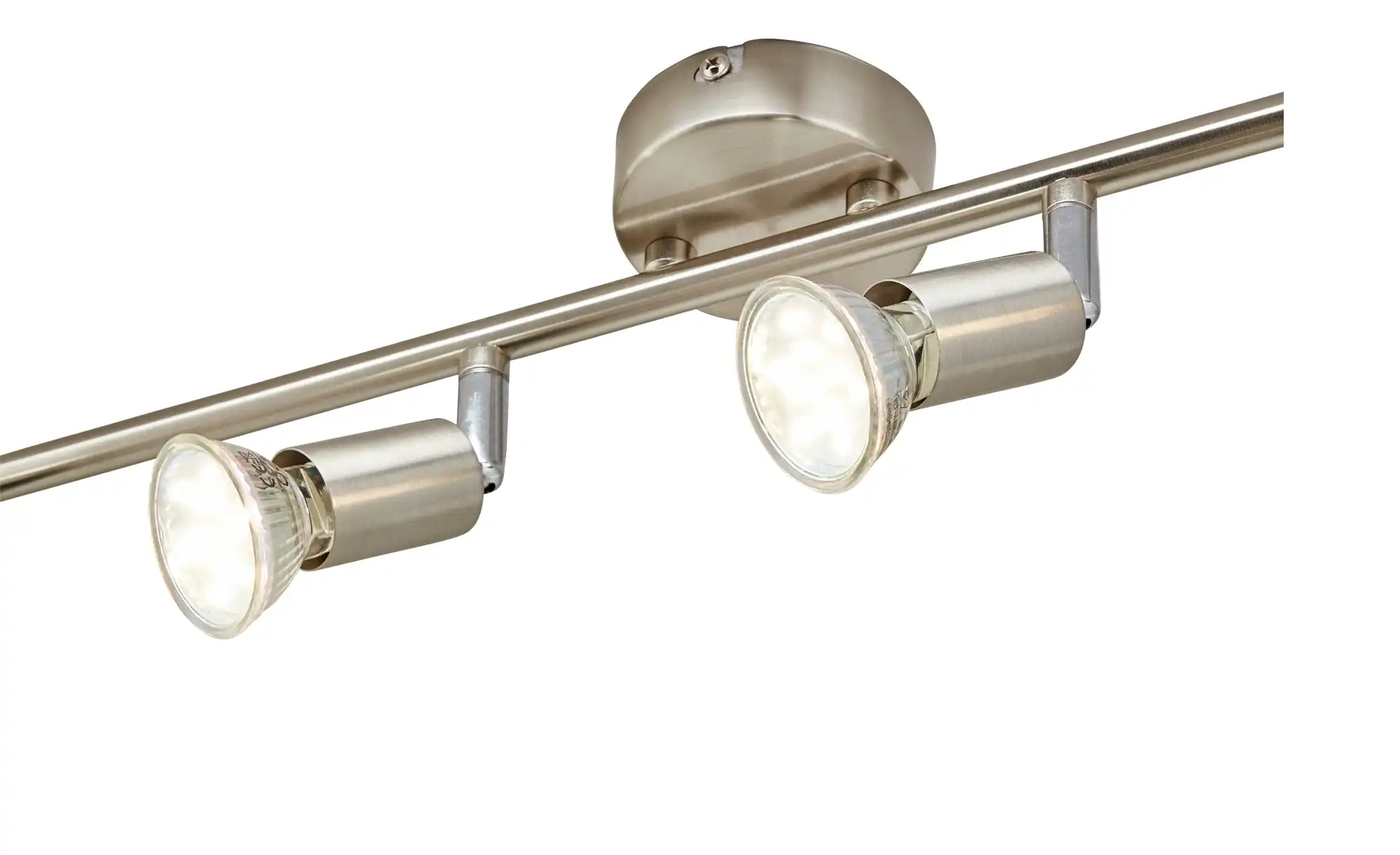 KHG LED- Deckenspot, 4-flammig, nickel matt