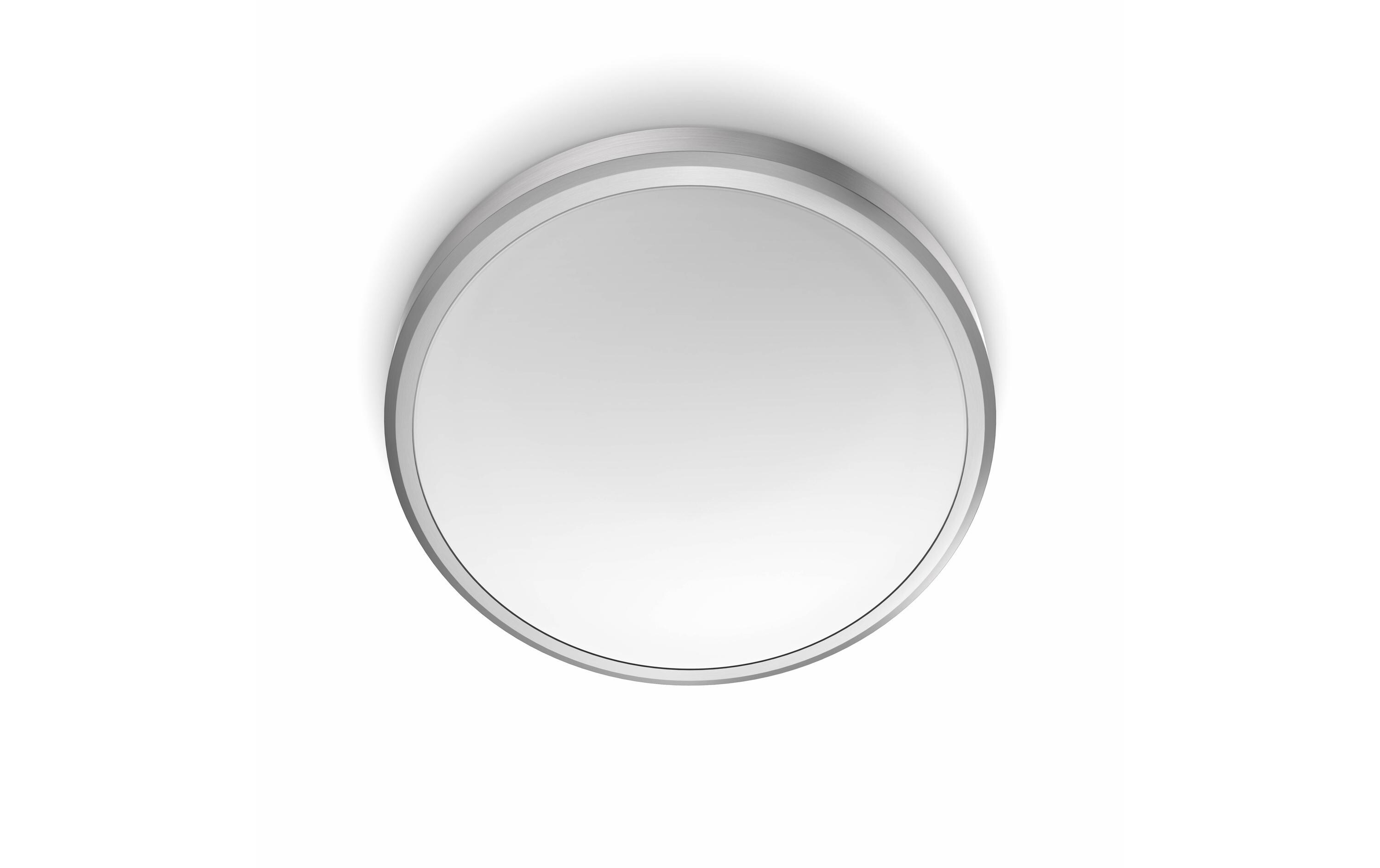 Deckenleuchte Doris, 17W, 4000K, IP44, nickelDeckenlampe mit LED-Beleuchtung