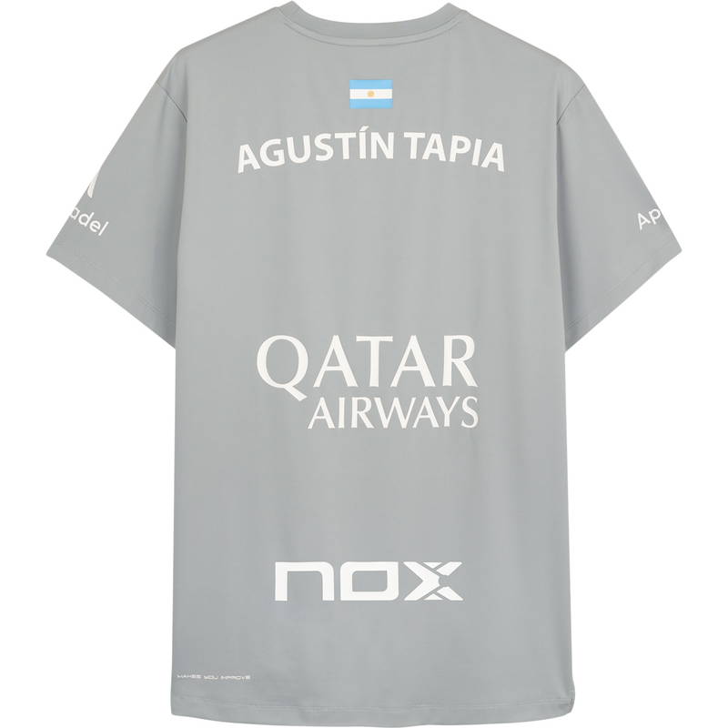 NOX AT10 Agustín Tapia Sponsors Padel T-shirt Herre