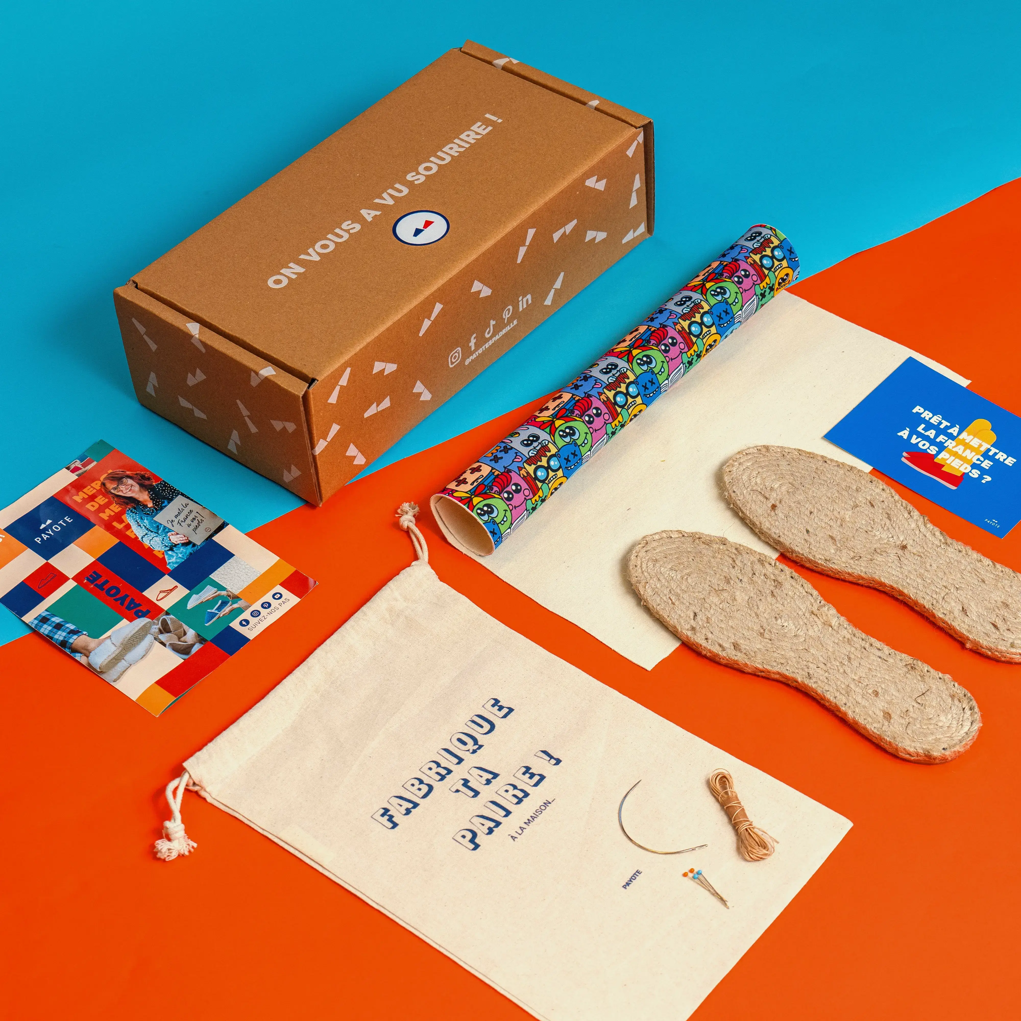 Kit Fabrique ton espadrille MARIUS