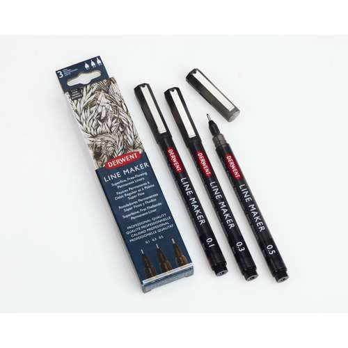 DERWENT Line Maker Tuschestifte Sets