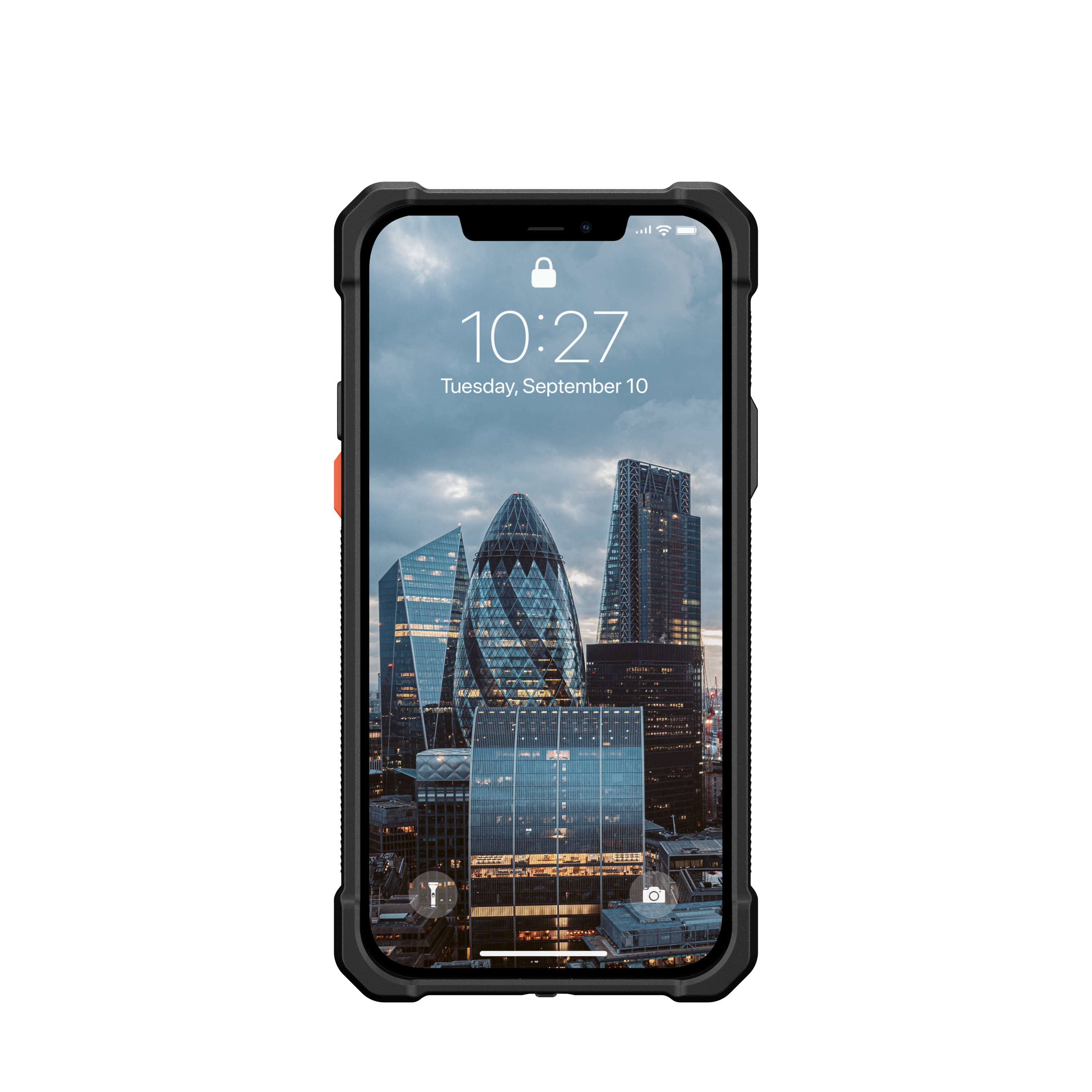iPhone 12 / iPhone 12 Pro Outdoor Schutzhülle Workflow Battery Case 300mAh (114012BW4040) - Schwarz