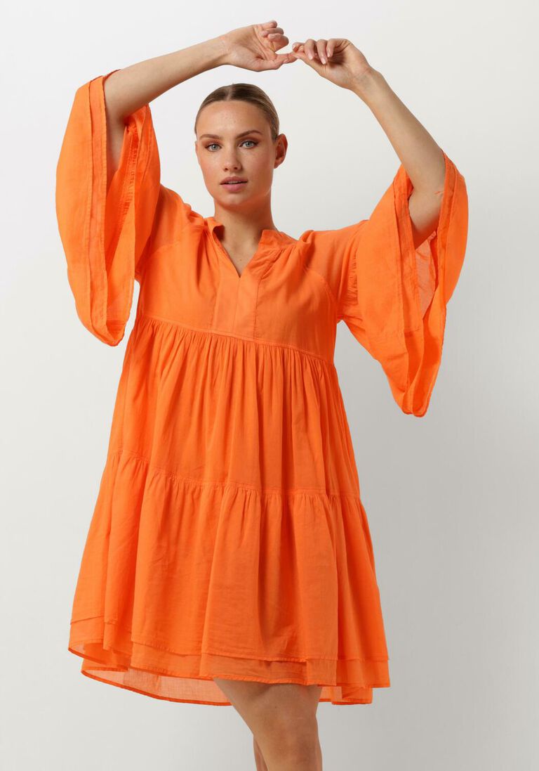 NEMA oranje nema mini jurk ruza
