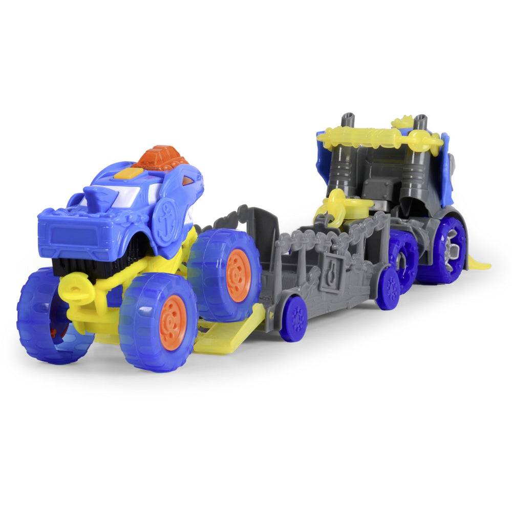 Køb Dickie Toys Monster Ranger Haj Bil Med Anhænger