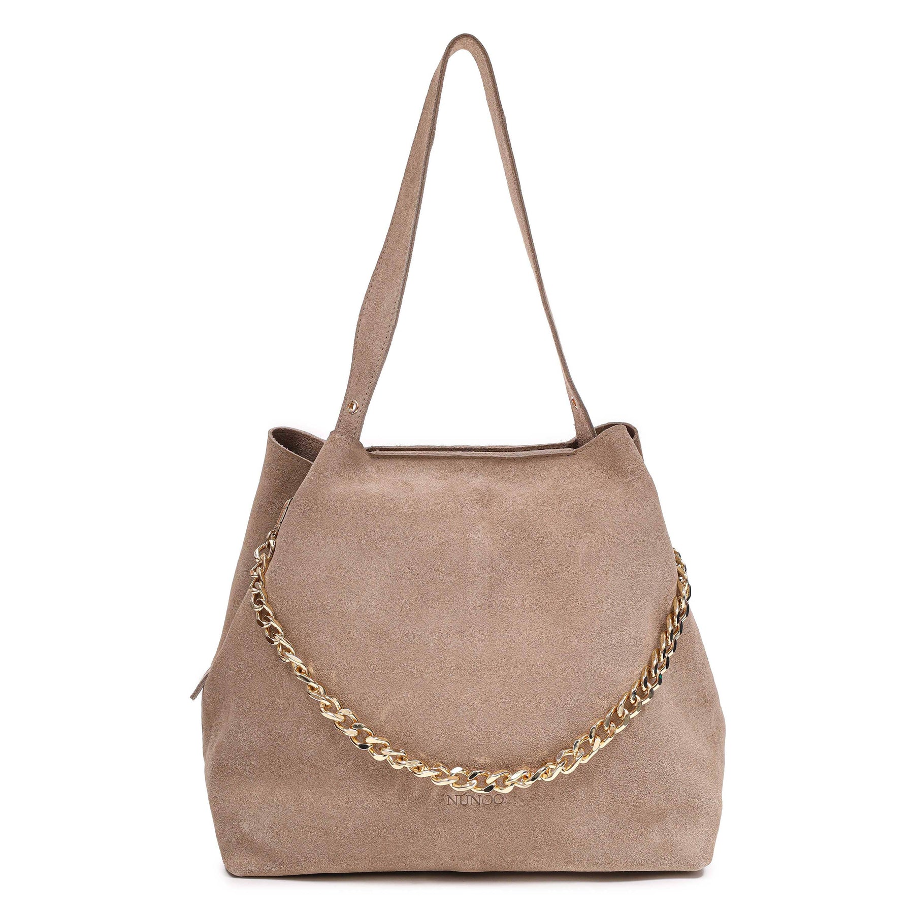 Núnoo Chiara Suede W. Gold beige