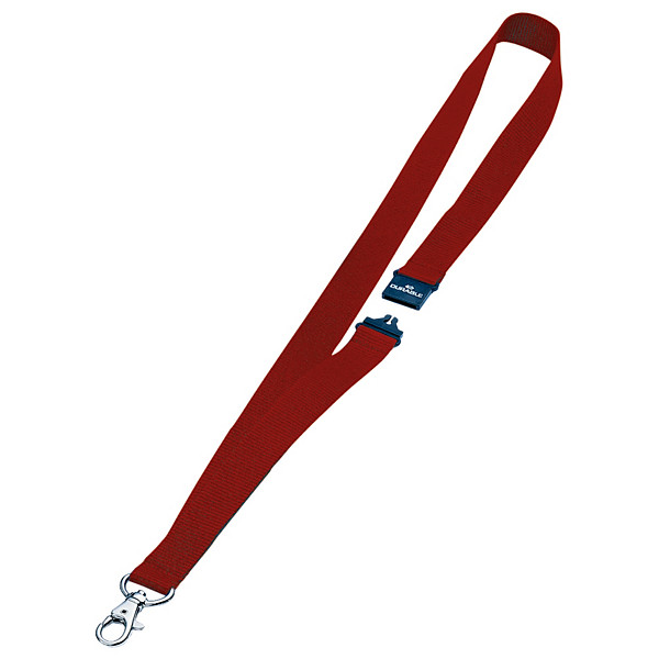 Tour de cou textile rouge, lot de 10