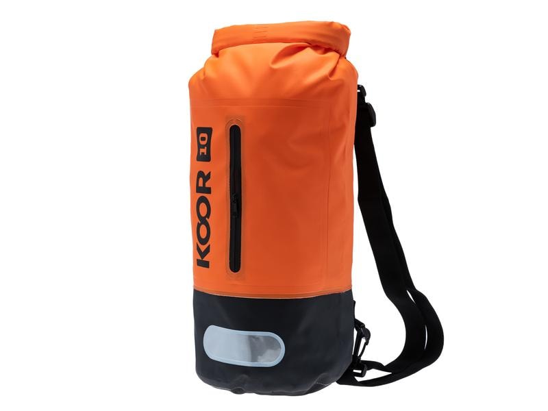 KOOR Dry Bag Toore Orange 10 l Wasserdichter Schwimmsack