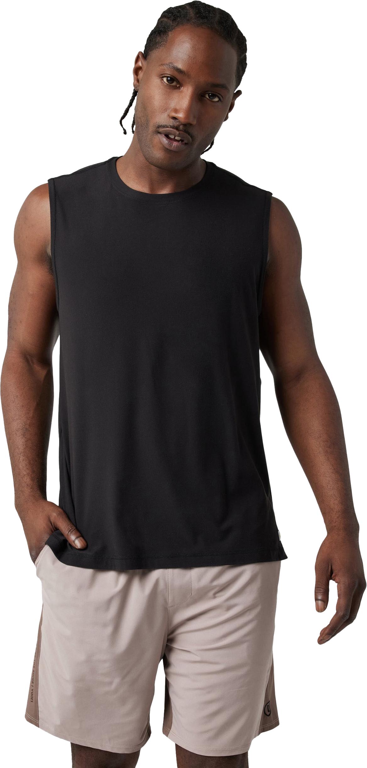 Strato Muscle Tee Herre BLK/Black