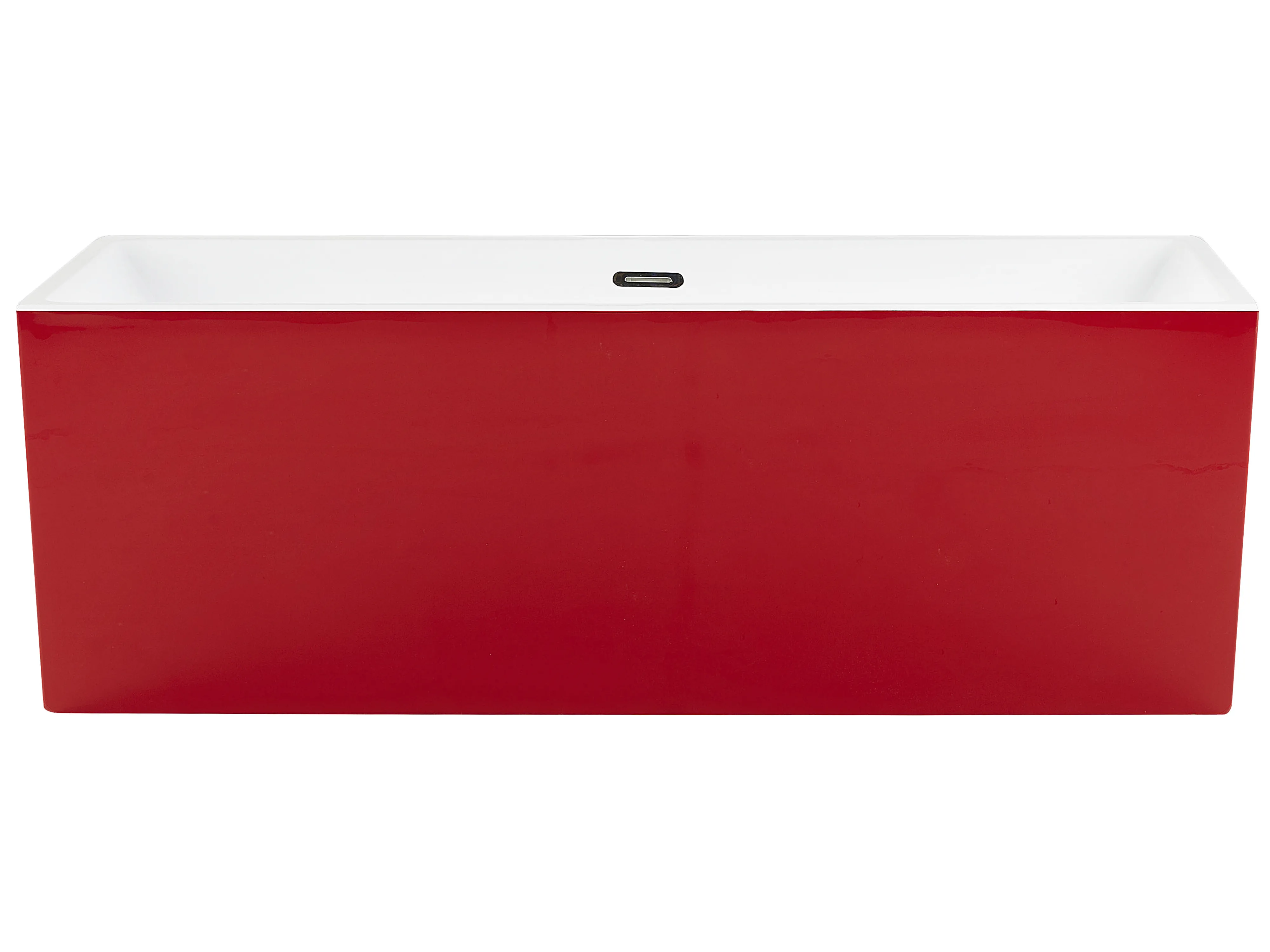 Vrijstaand bad RIOS 170 x 80 cm Rood