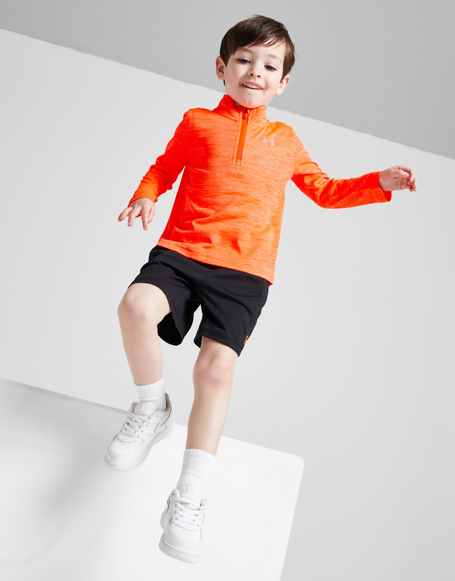 Under Armour Ensemble Haut Zippé/Short Bébé