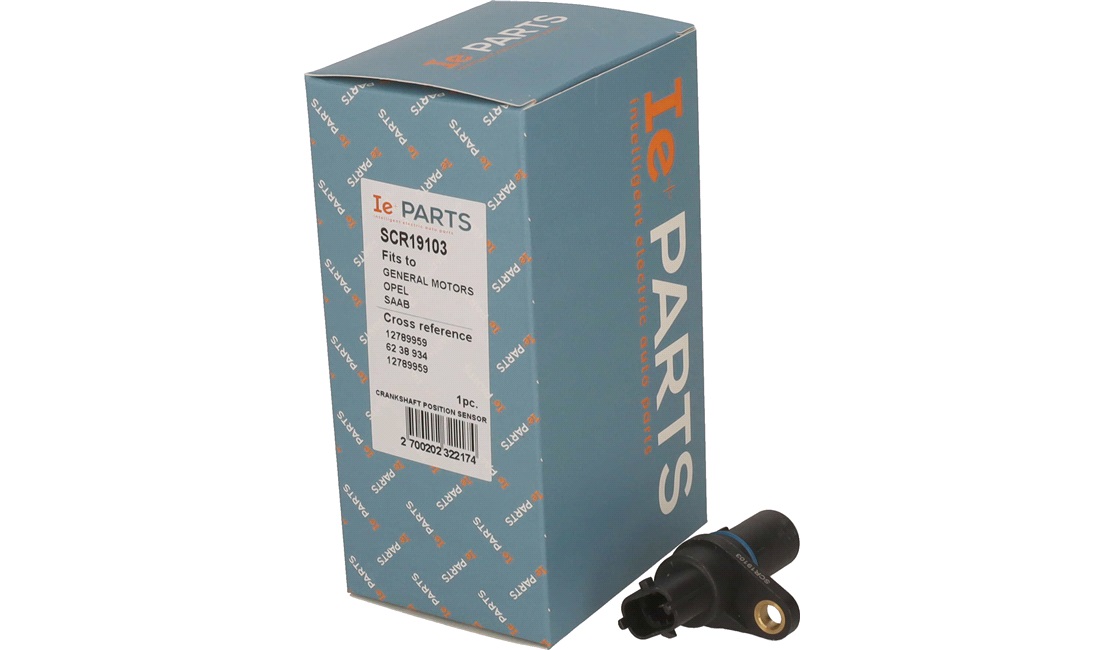 Impulsensor, krumtapaksel
