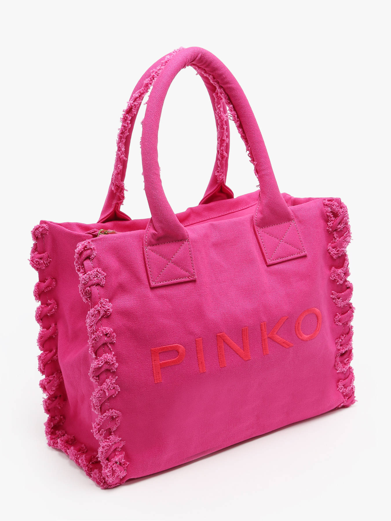 Sac port paule Logo shopper coton PINKO
