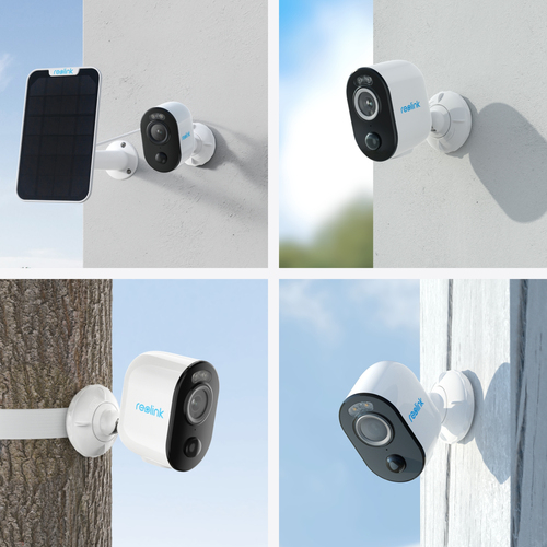 Reolink - 5MP WLAN Sicherheitskamera mit Nachtsicht / Spotlight / 2K Auflösung / Zwei-Wege-Audio / Bewegungserkennung   MicroSD Slot (B330) - Weiss