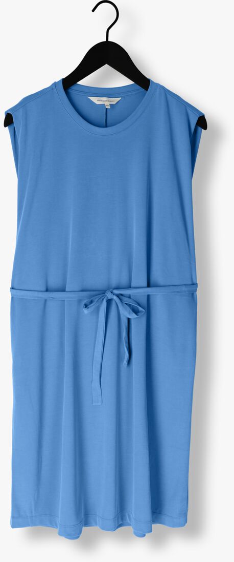 MSCH COPENHAGEN blauwe msch copenhagen midi jurk mschjuniper lynette sl dress